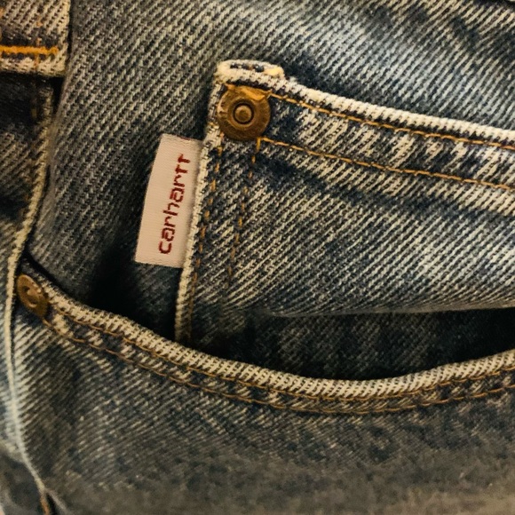 Carhartt Men’s Denim Jeans 35x30 - Picture 8 of 9